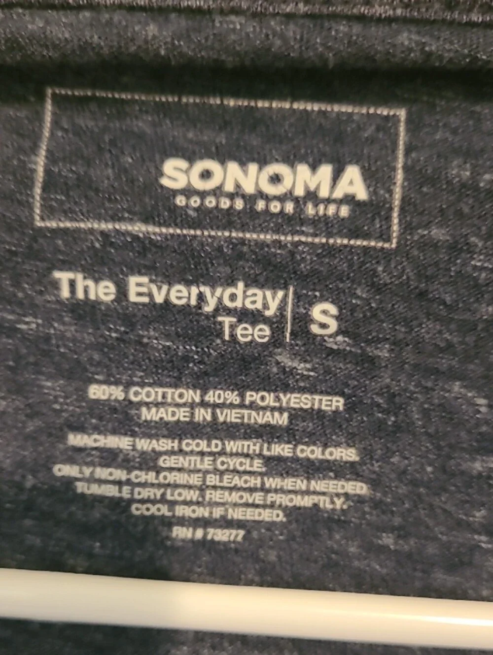 Sonoma Dark Blue Heather Everyday Tee